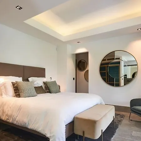 A11 Staywizus - Cap Sea View 5 Bdr - Ac, Rooftop Pool & Parking أنتيب