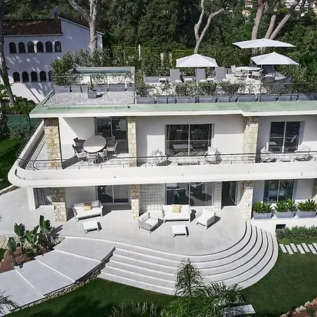A11 - Staywiz Us - Villa Cap Antibes Sea View 5 Bdr - Ac, Rooftop Pool & Parking Villa