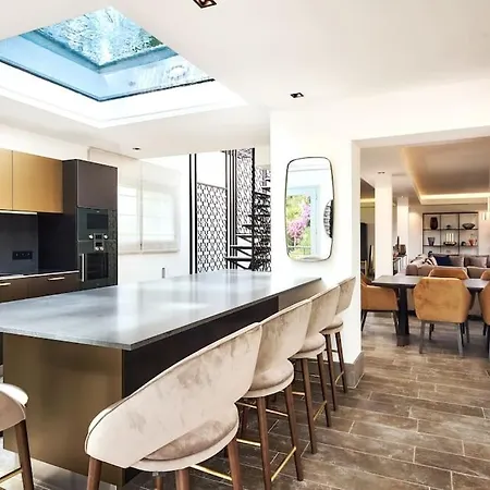 Villa A11 - Cap Sea View 5 Bdr - Ac, Rooftop Pool & Parking Antibes