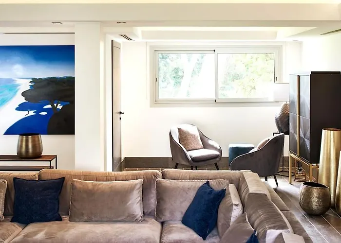 Villa A11 - Cap Sea View 5 Bdr - Ac, Rooftop Pool & Parking Antibes