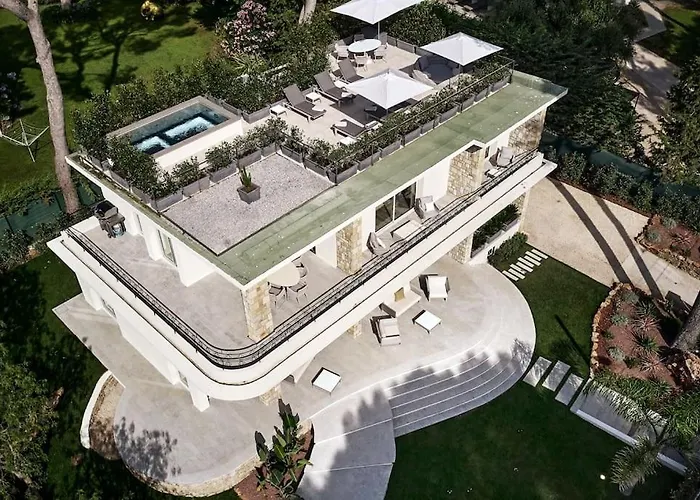 A11 - Staywiz Us - Villa Cap Antibes Sea View 5 Bdr - Ac, Rooftop Pool & Parking *